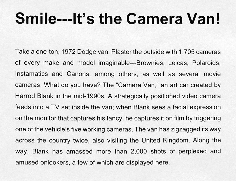 Camera Van Text