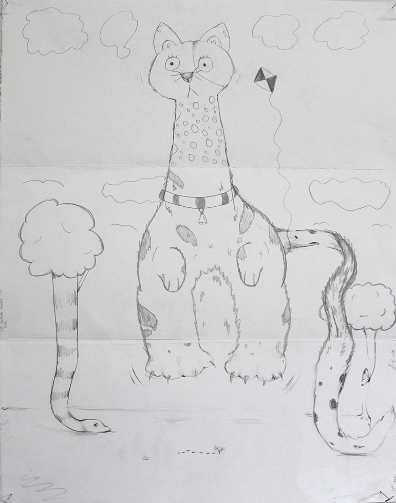 exquisite corpse drawing