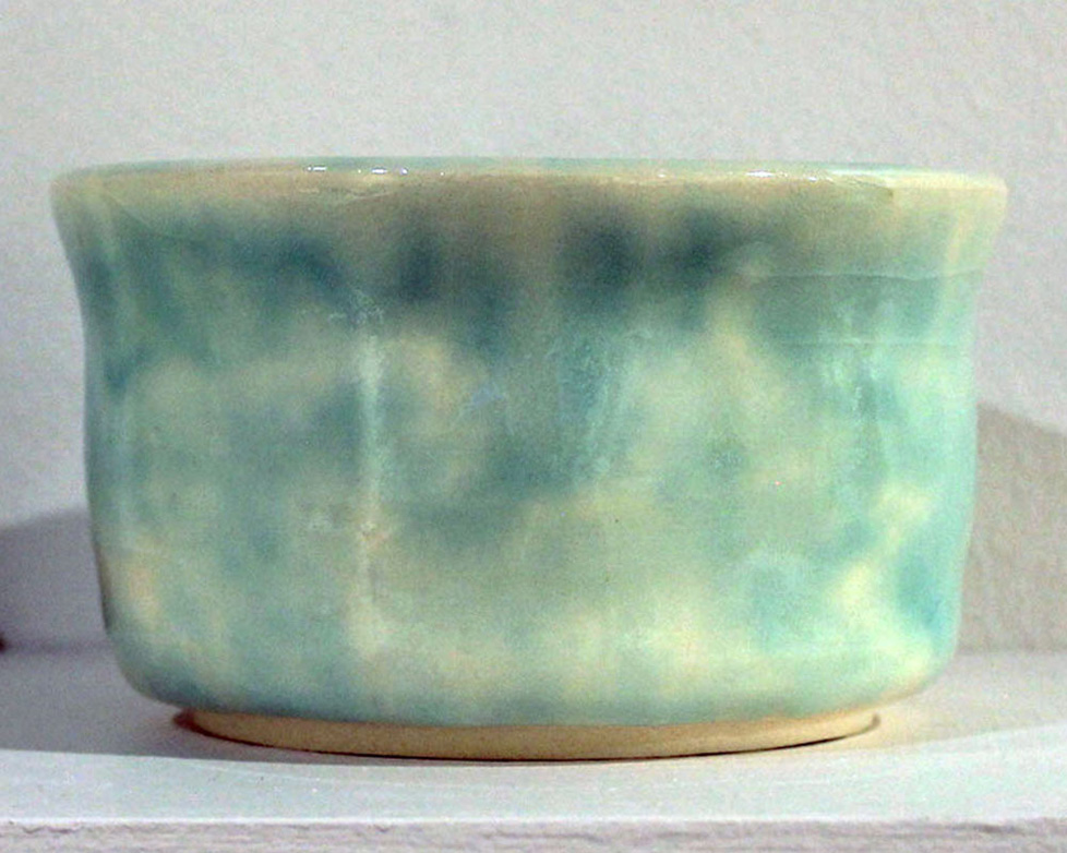 blue-green porcelain bowl