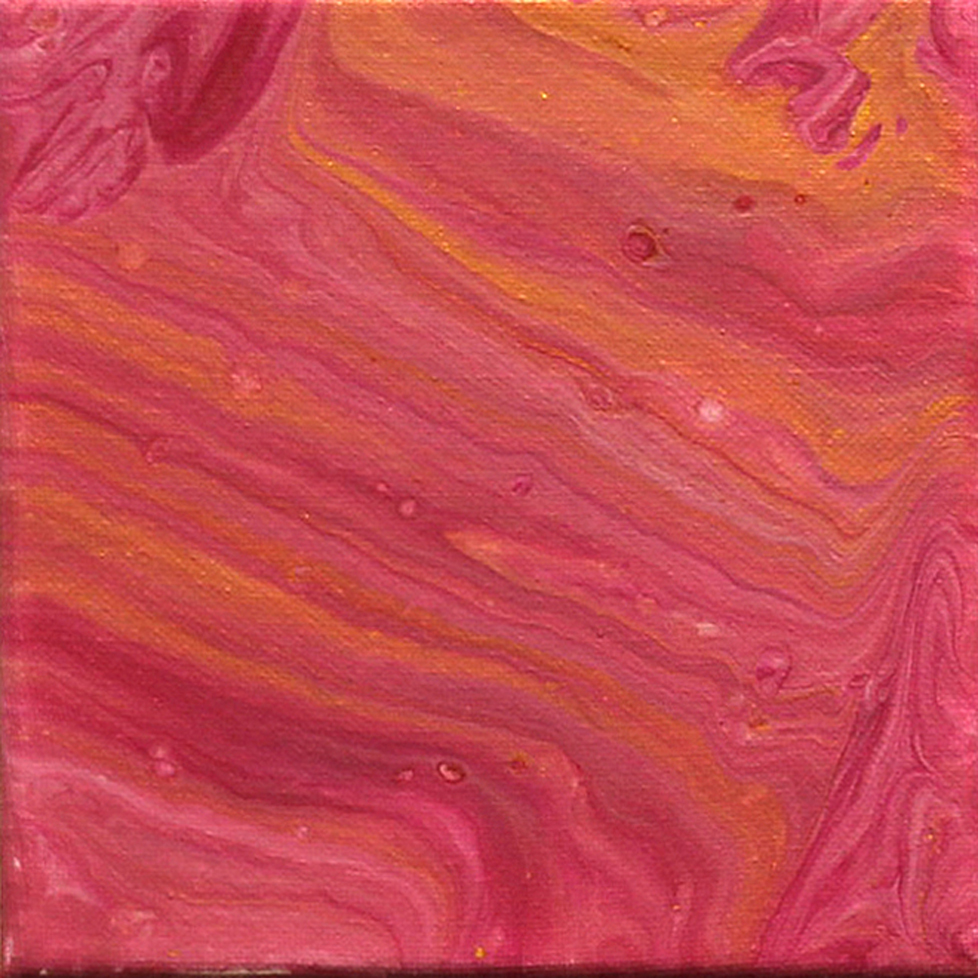 acrylic pour painting