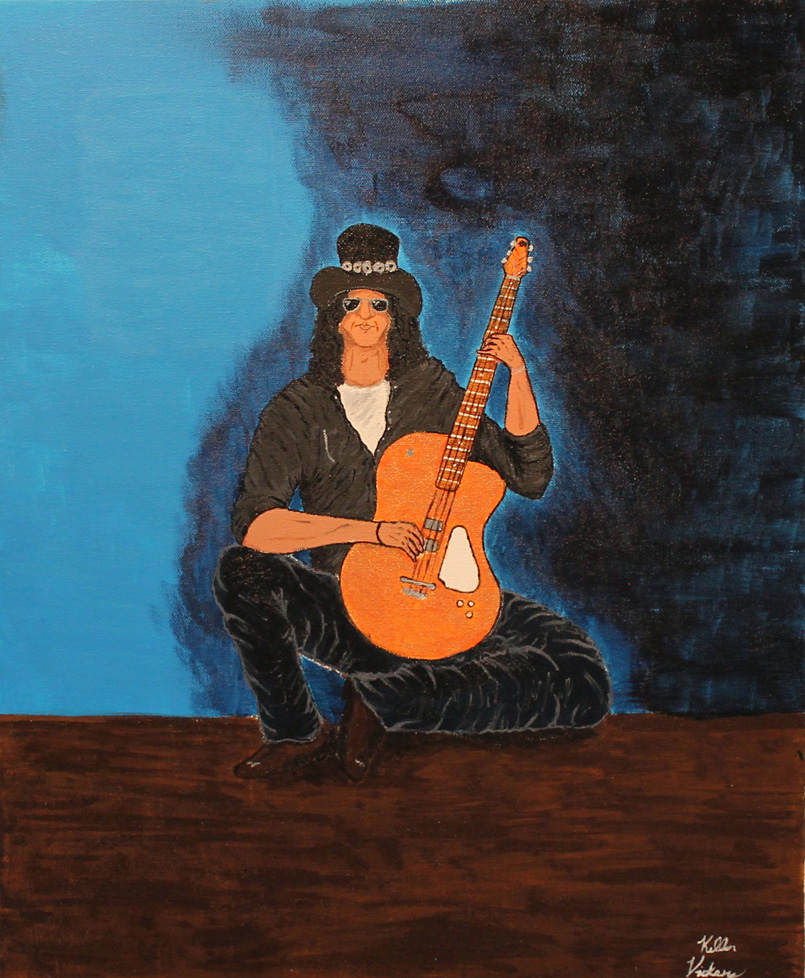 painting of Slash
