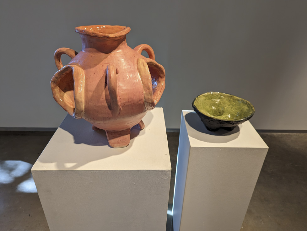 detail of ceramics