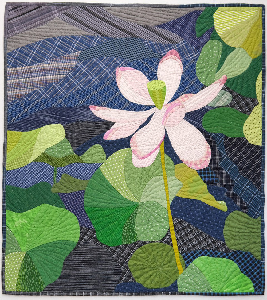 quilt of water lilies