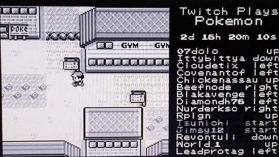 video still: Pokemon game screen