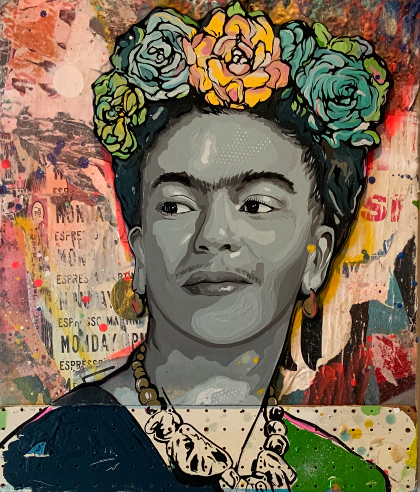 painting of Frida