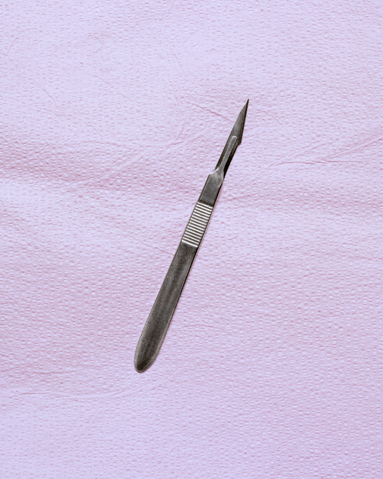 photo of scalpel