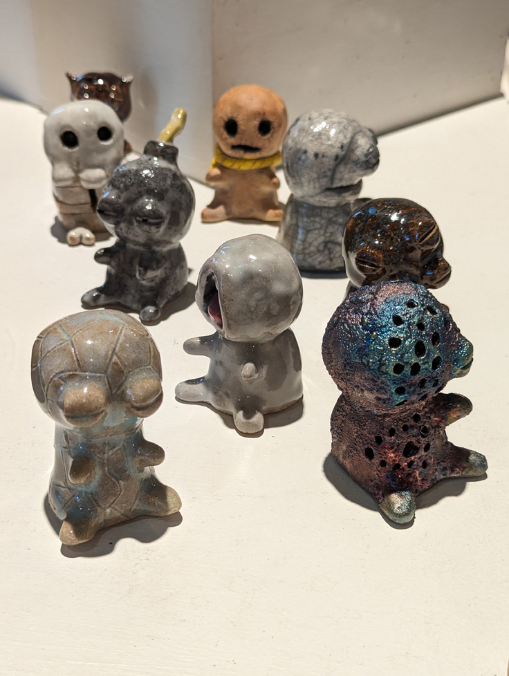 small ceramic figurines