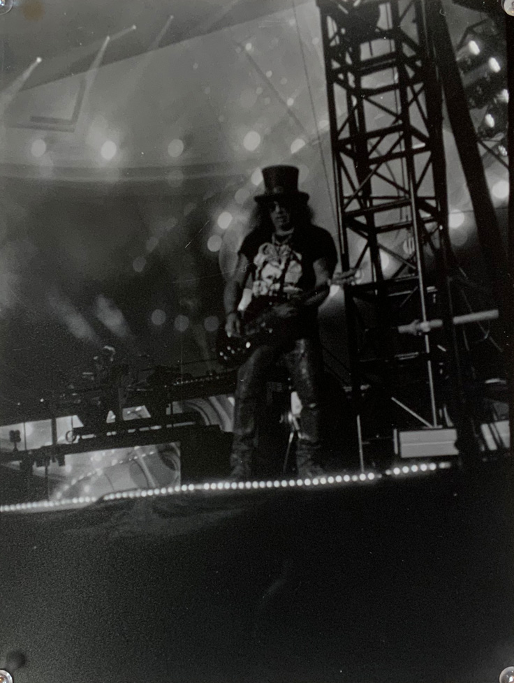 photo: Slash on stage