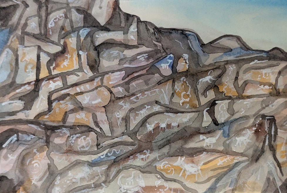 watercolor painting