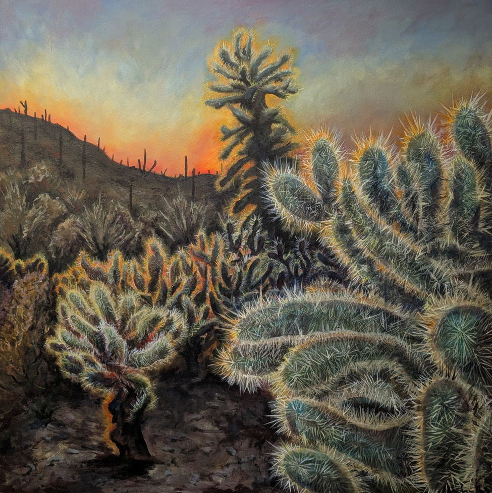 acrylic painting