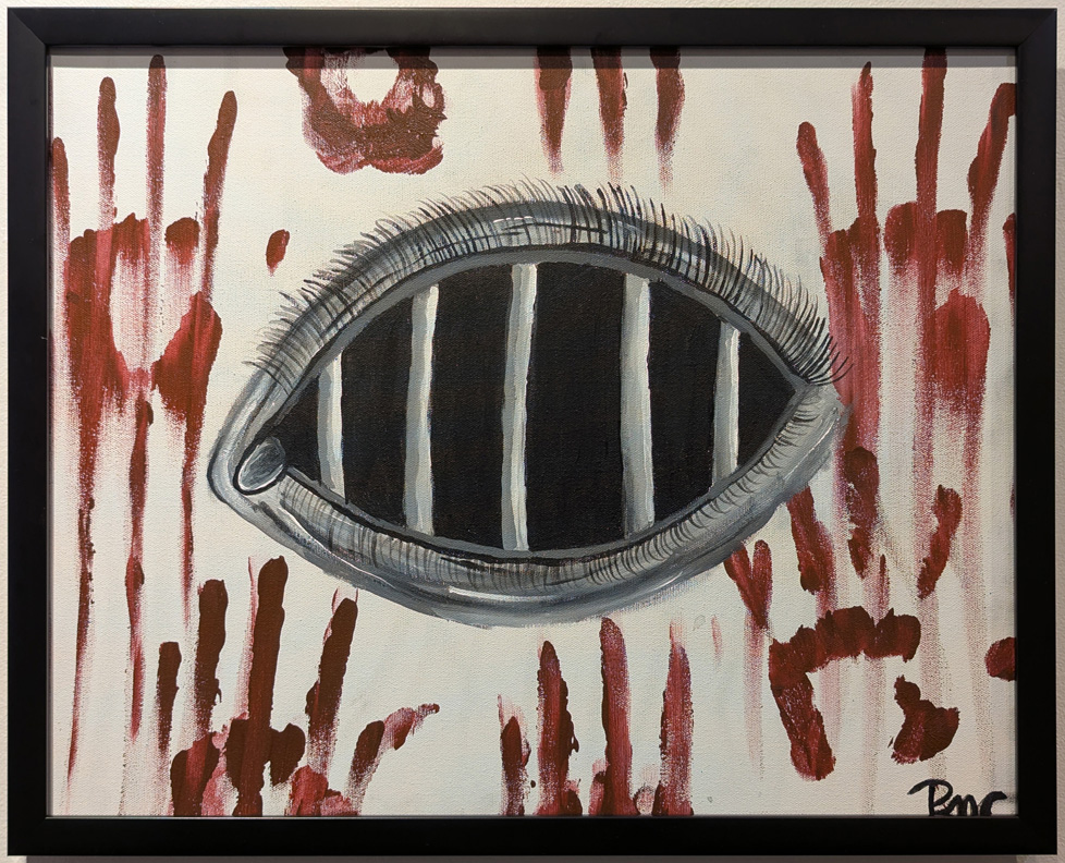 framed painting