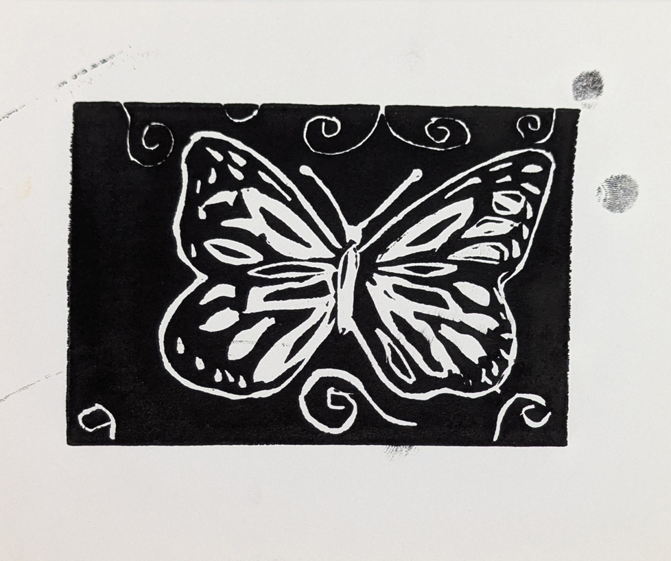print of butterfly