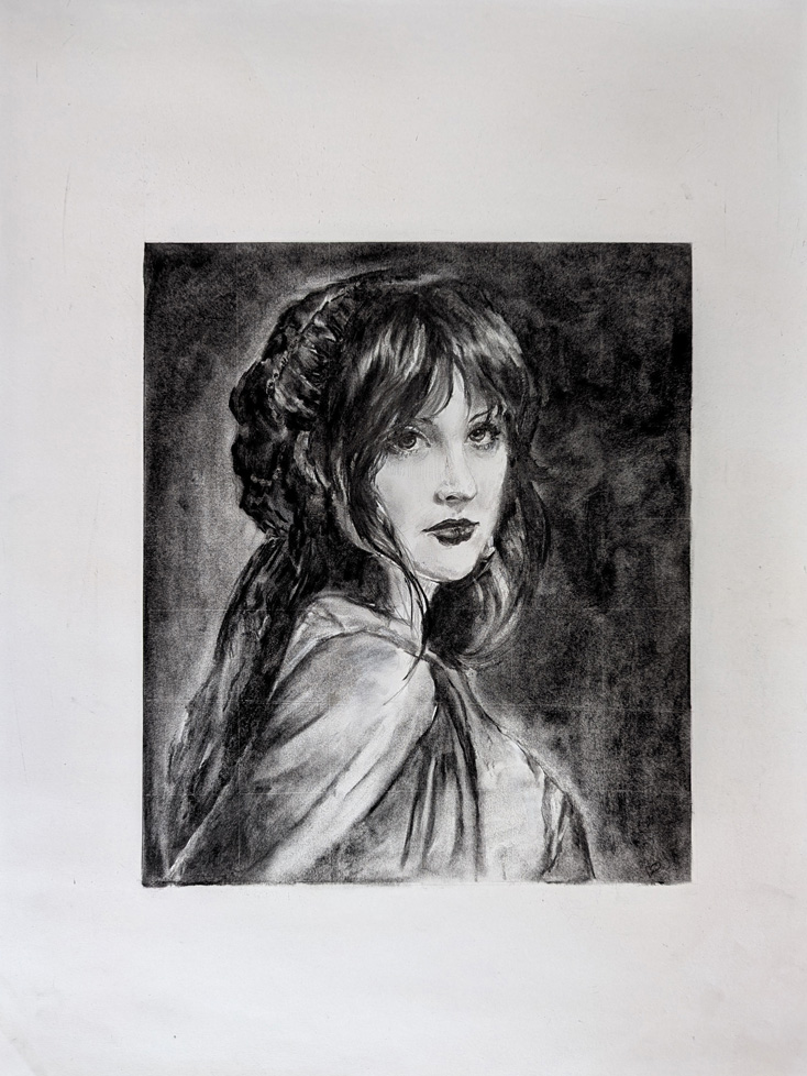 b/w drawing