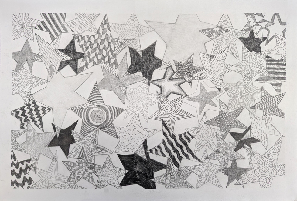 b/w drawing