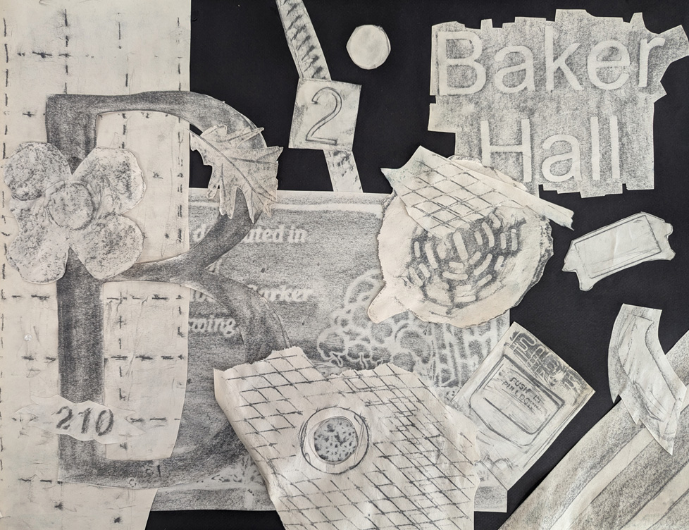 textural rubbings