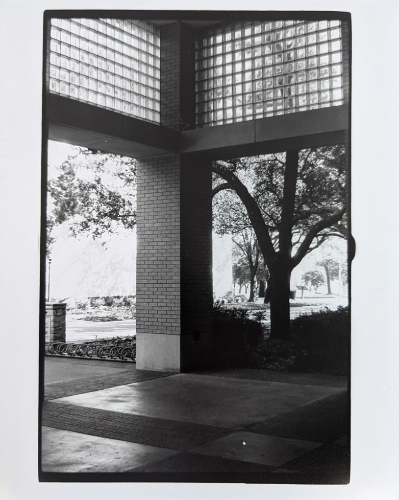 b/w photo