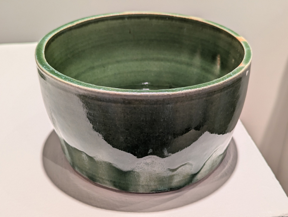 detail of green planter