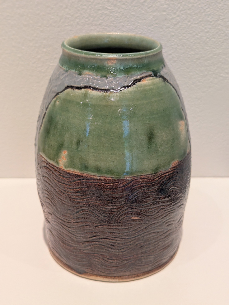 another landscape vase