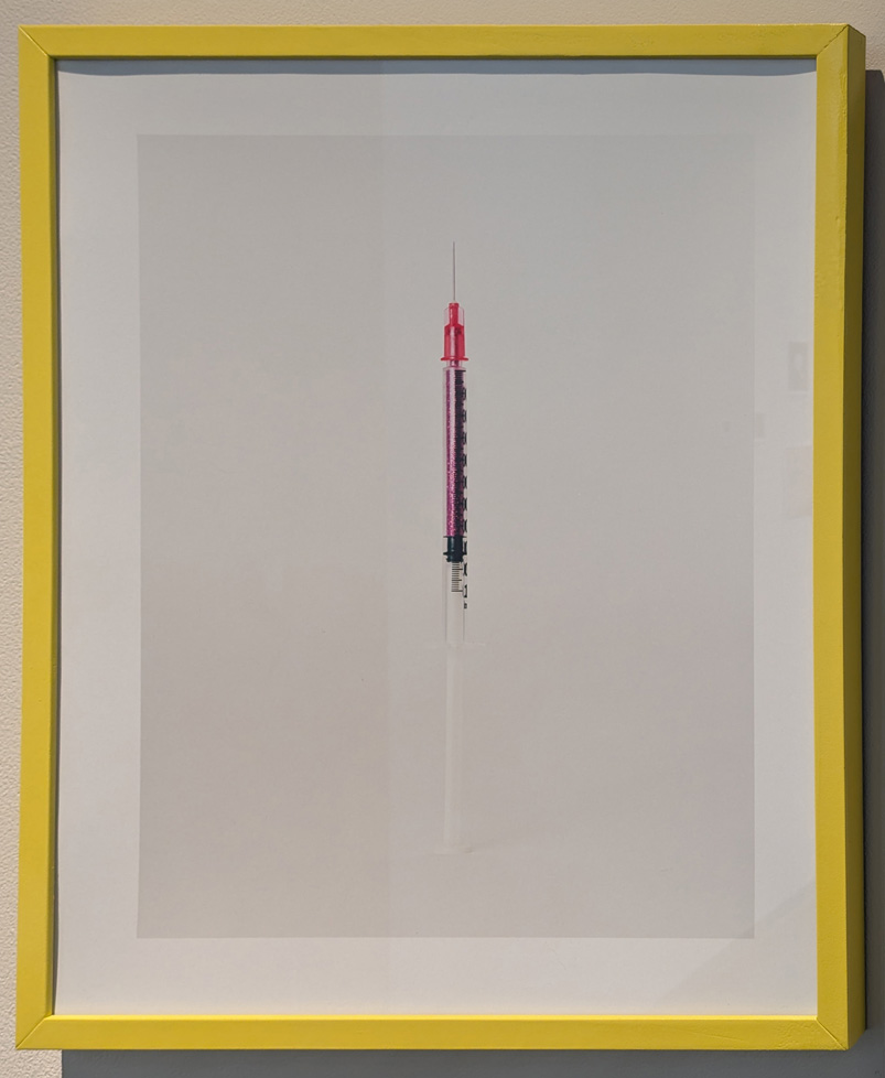syringe of glitter
