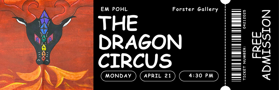 exhibit announcement/ticket