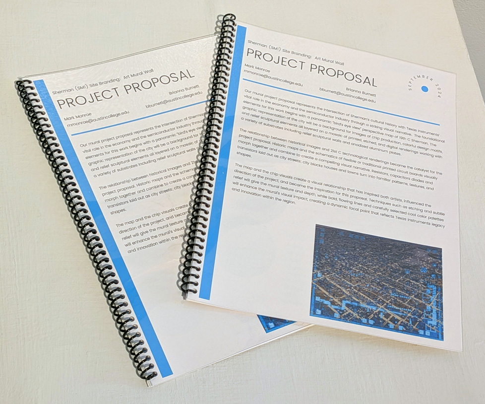 project proposals, spiral bound