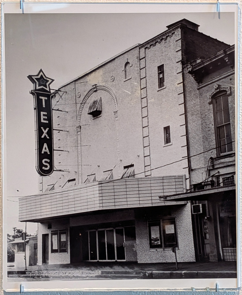 historic photo of Texas Theater