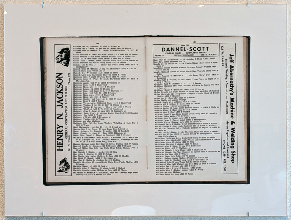 scan of phone book pages