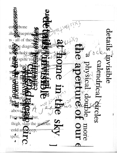 text collage 2