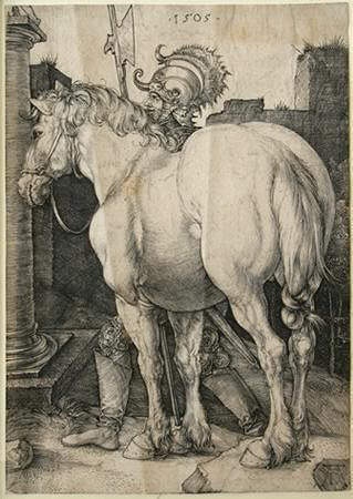 Albrecht Durer, "The Large Horse," 1505, The British Museum
